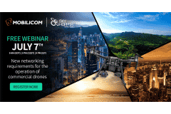 Free Webinar – New networking requirements for the operation of commercial drones